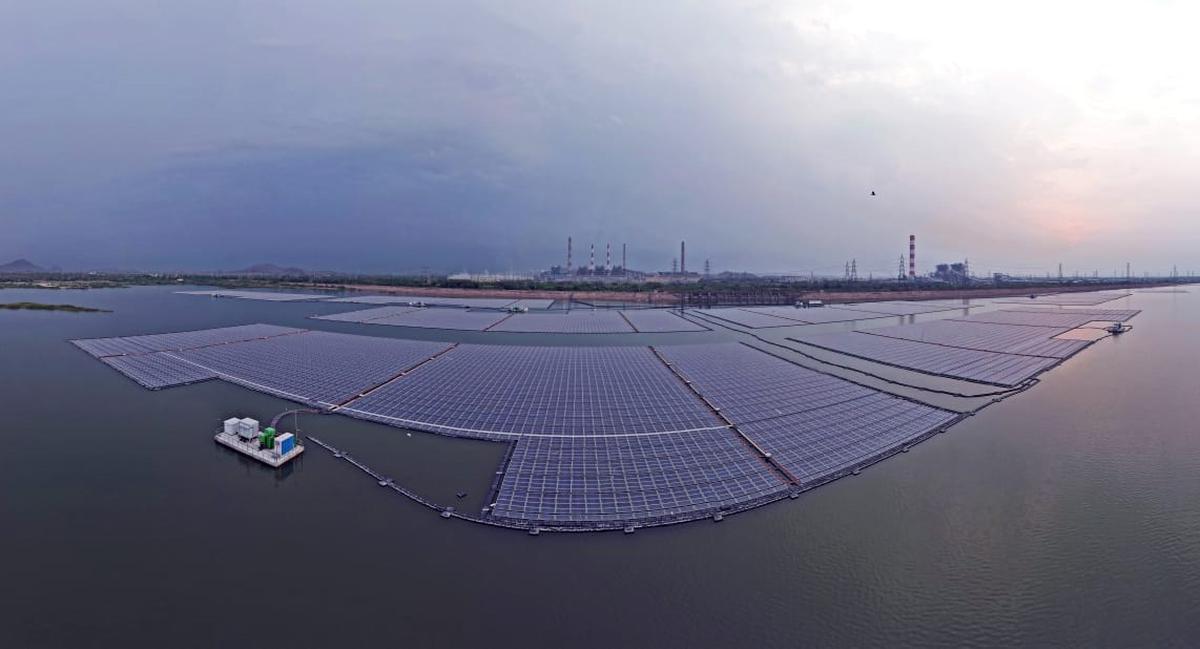 100 MW NTPC Floating Solar Plant At Ramagundam Fully Operational The